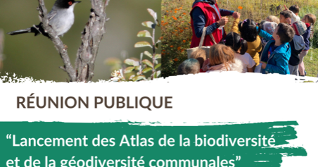 Lancement des Atlas de la biodiversité et de la géodiversité communales