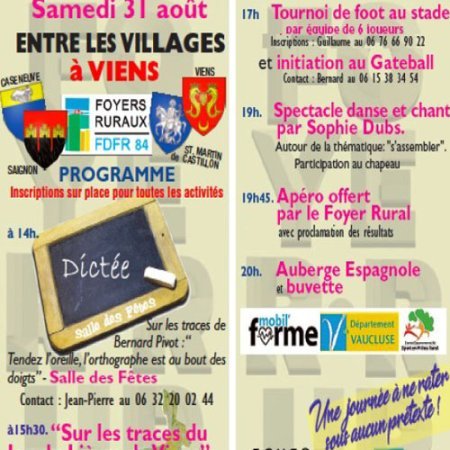 Rencontre Intervillages